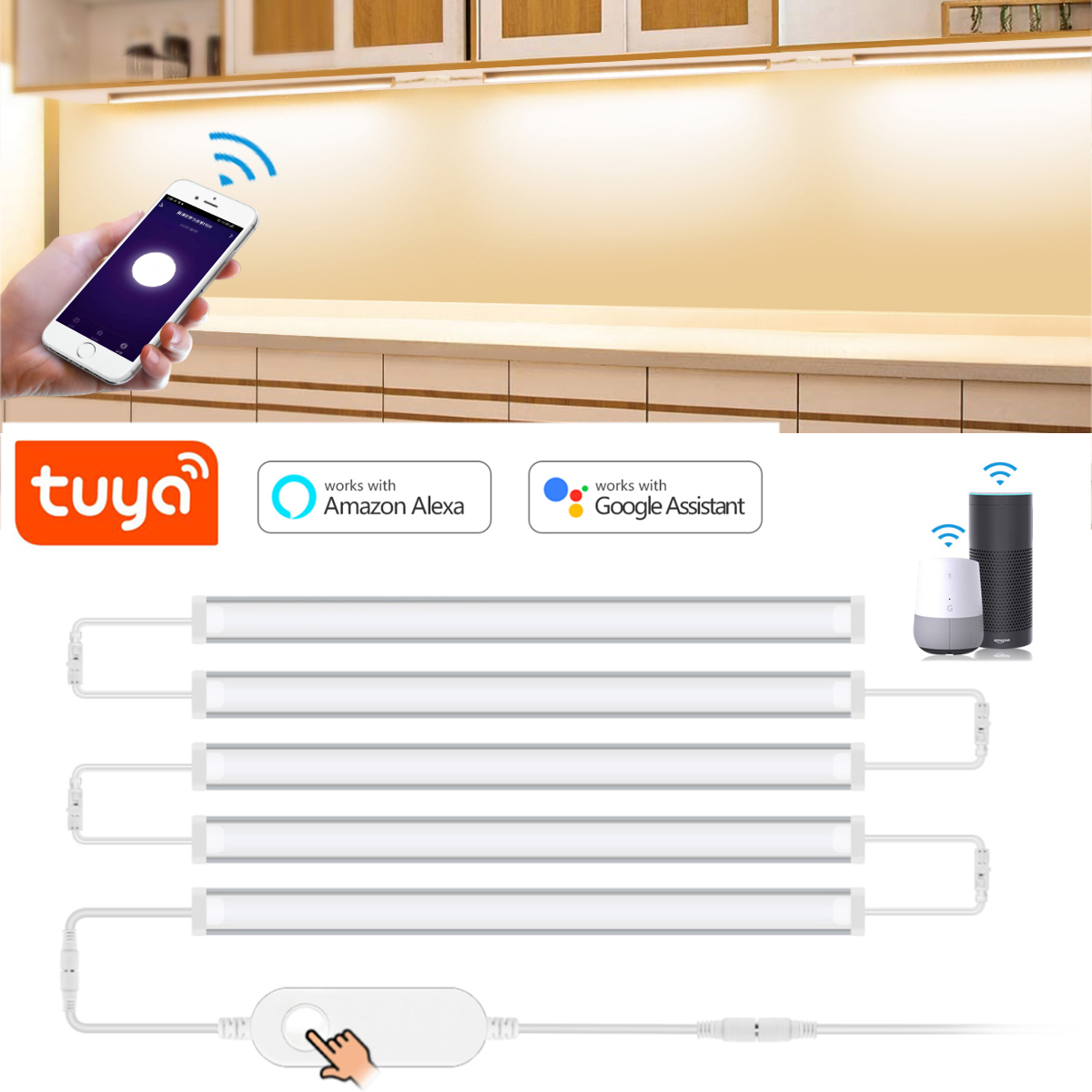1-5 pces cozinha tuya intelige - Smart Home Furniture avaliação e preço