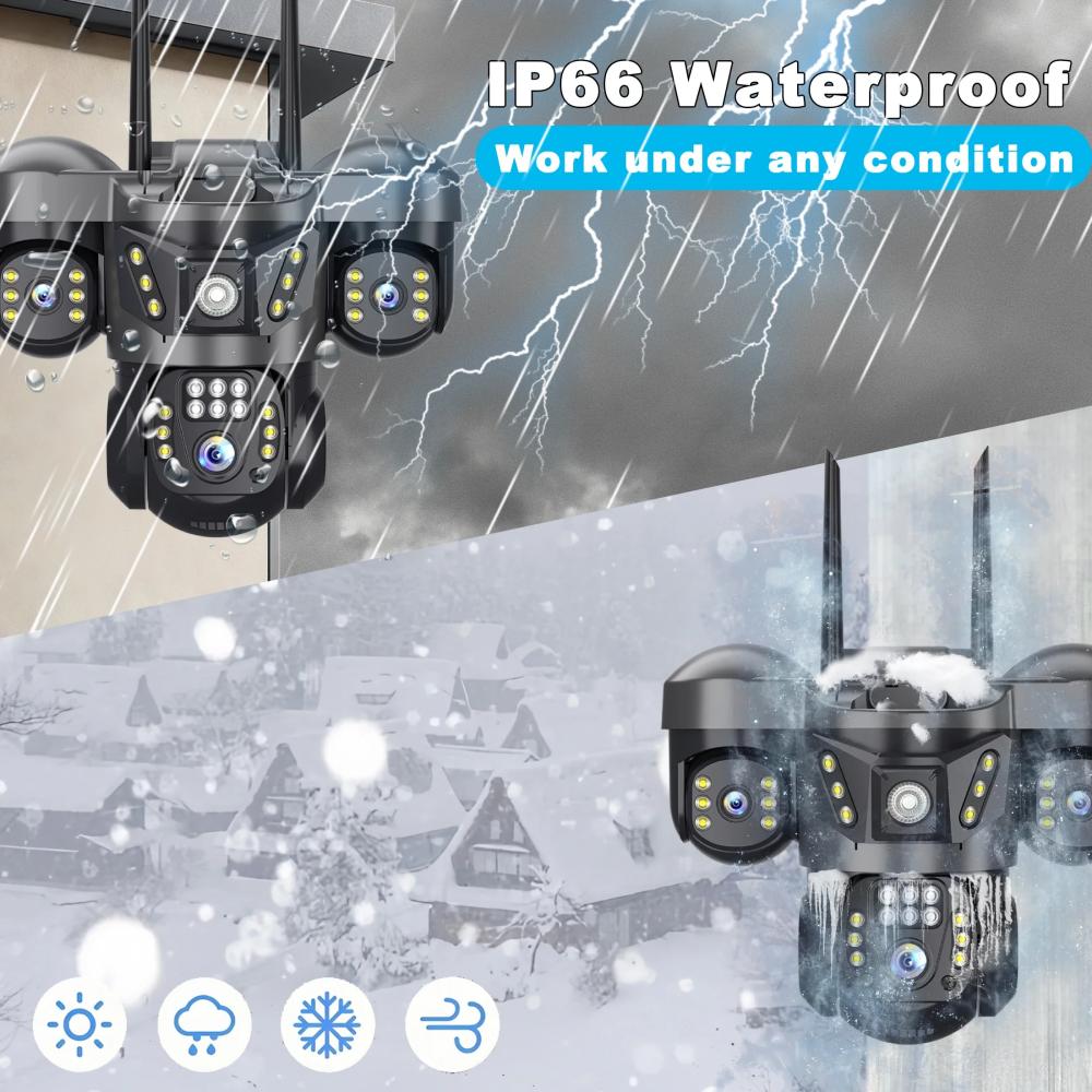 Câmera IP WIFI 15MP 8K com Trê - Smart Home Kamera avaliação e preço