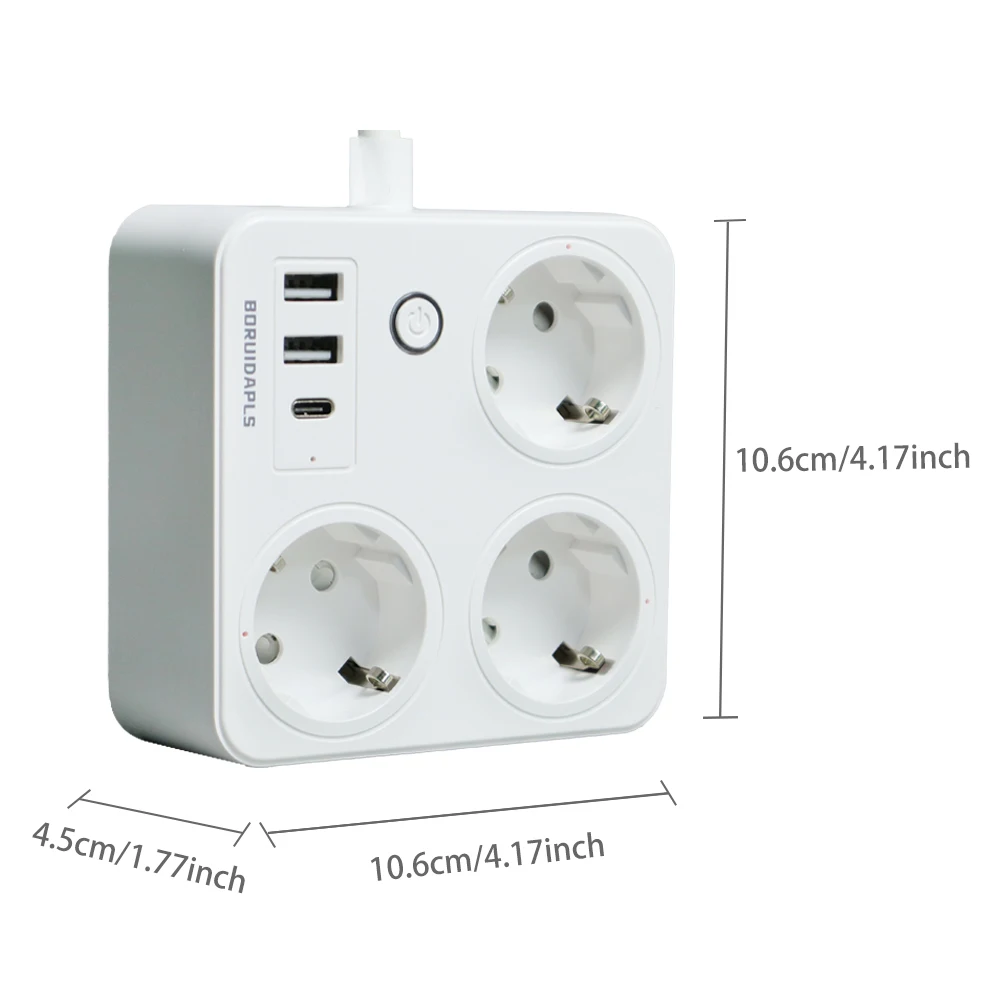 BORUIDAPLS ZigBee EU Smart Pow - Smart Power Strip avaliação e preço