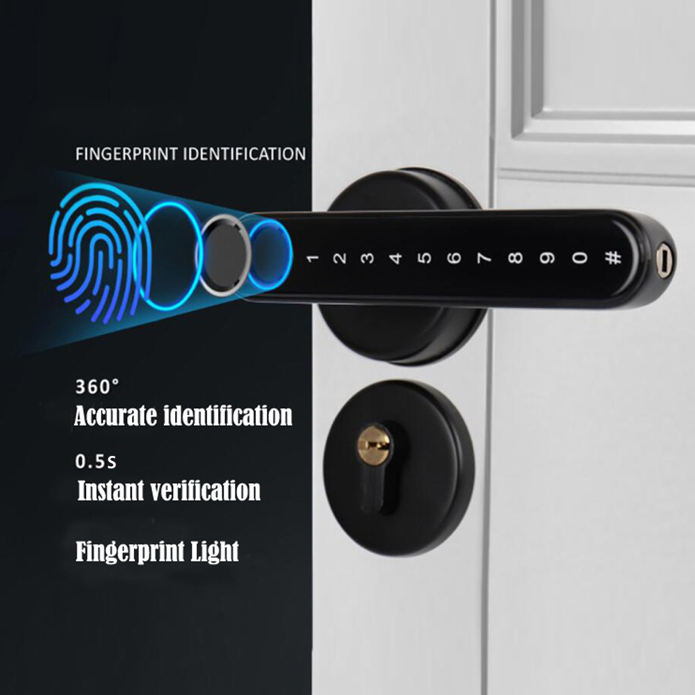 Ttlock inteligente bluetooth f - Smart Home Door Lock avaliação e preço