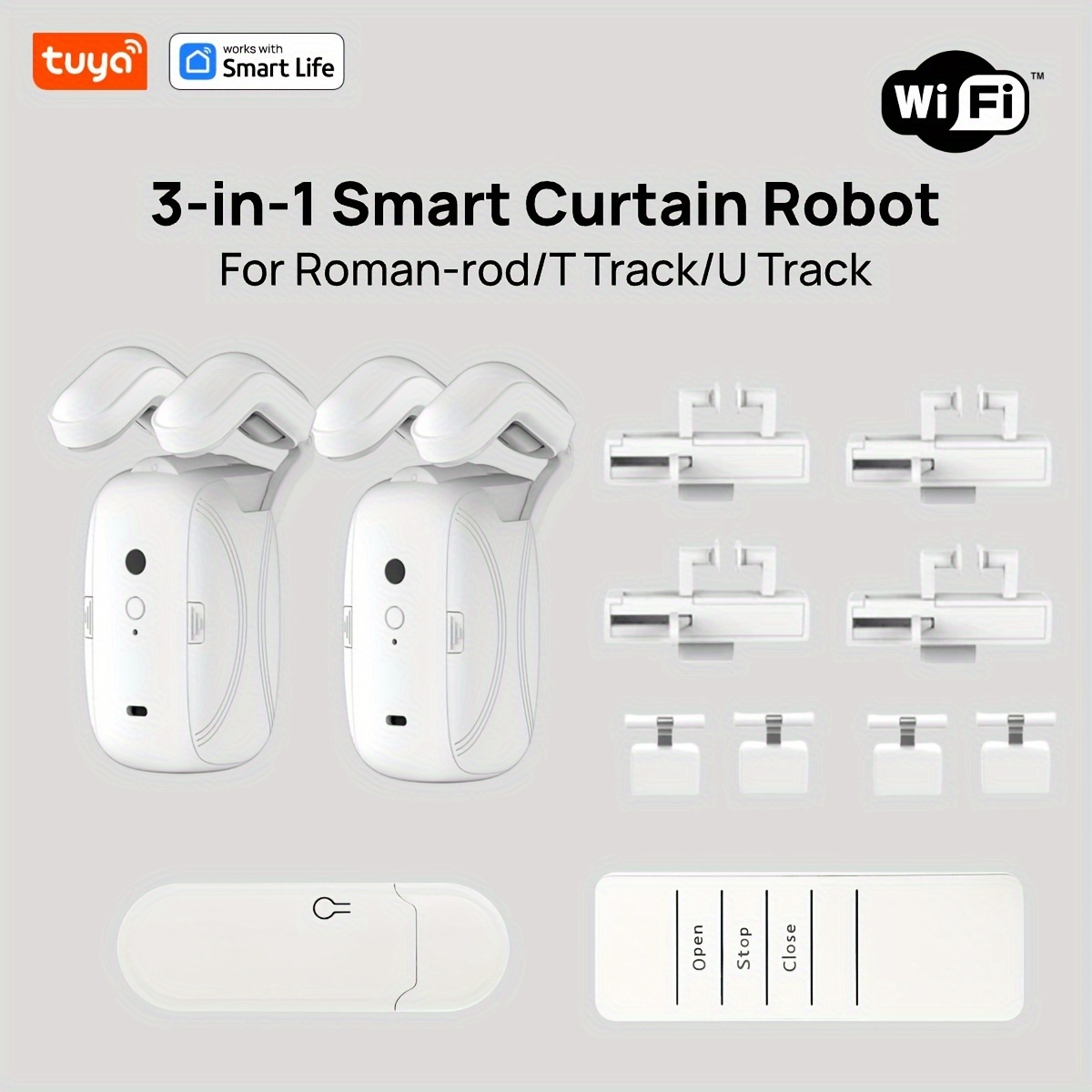1/2 Unidades Robô de Cortina I - Smart Home Gira avaliação e preço