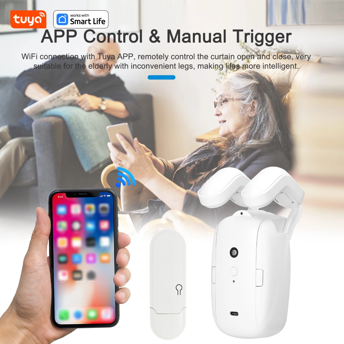 1/2 Unidades Robô de Cortina I - Smart Home Gira avaliação e preço