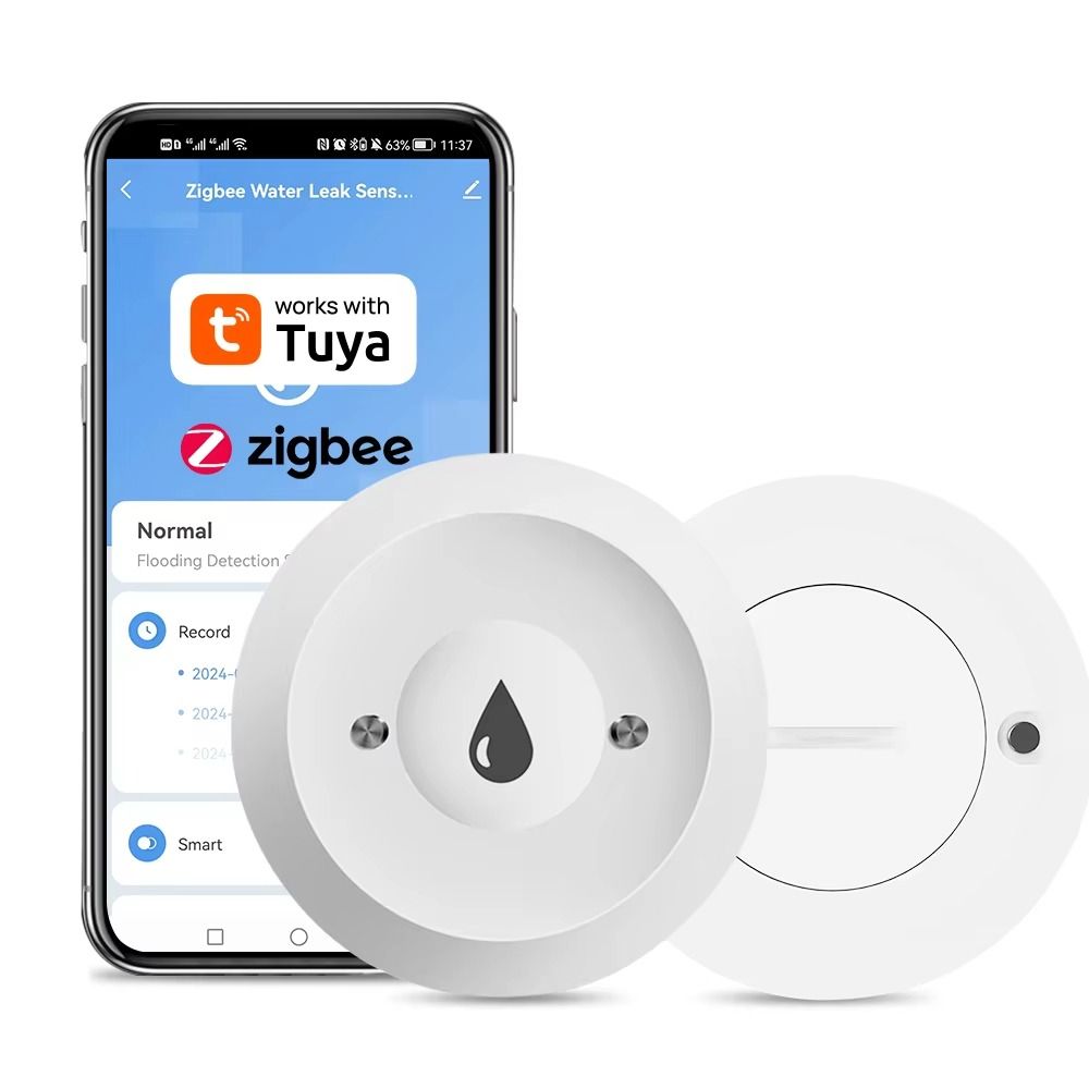 Sensor de Água ZigBee com Funç - Smart Home Zigbee 3.0 avaliação e preço