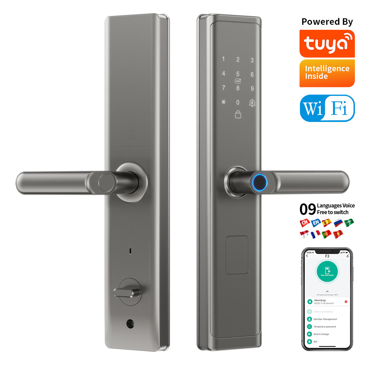 Fechadura Digital Inteligente  - Smart Home Door Lock avaliação e preço