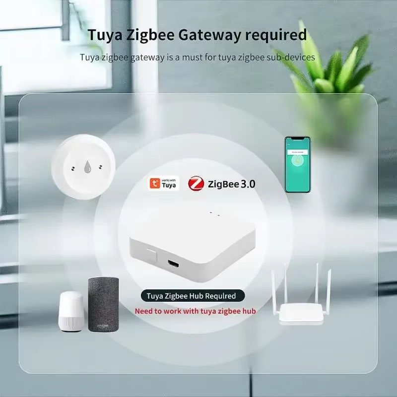 Sensor Inteligente de Vazament - Smart Home Zigbee 3.0 avaliação e preço