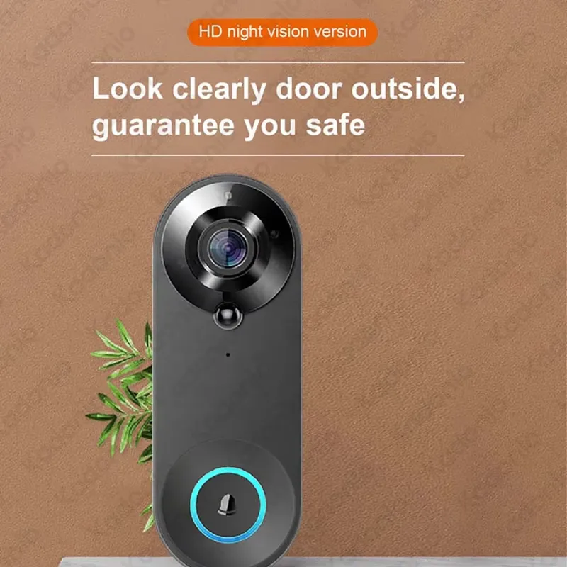 Campainha de Vídeo WiFi Kadoni - Video Doorbell avaliação e preço