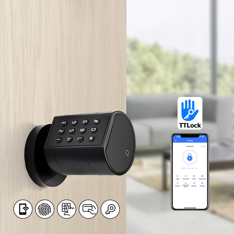 Fechadura de porta cilíndrica  - Smart Home Door Lock avaliação e preço