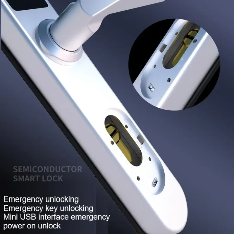 Ttlock/tuya fechadura intelige - Smart Home Door Lock avaliação e preço