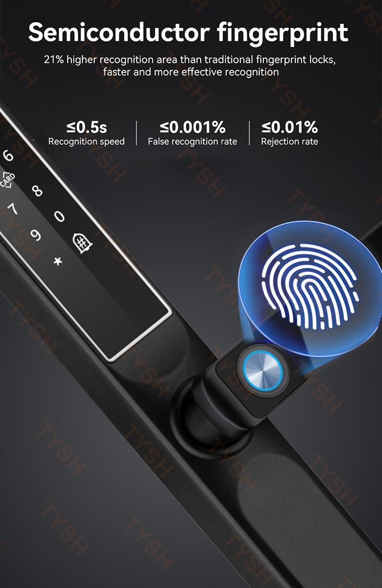 Tuya app impressão digital fec - Smart Home Door Lock avaliação e preço