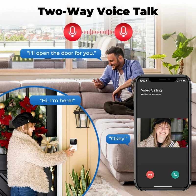 Campainha de Vídeo WiFi Inteli - Smart Home Cctv avaliação e preço