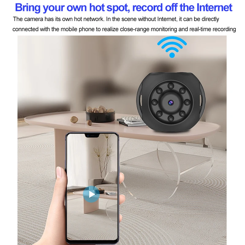 Wifi mini câmera wk10 câmeras  - Smart Home Kamera avaliação e preço