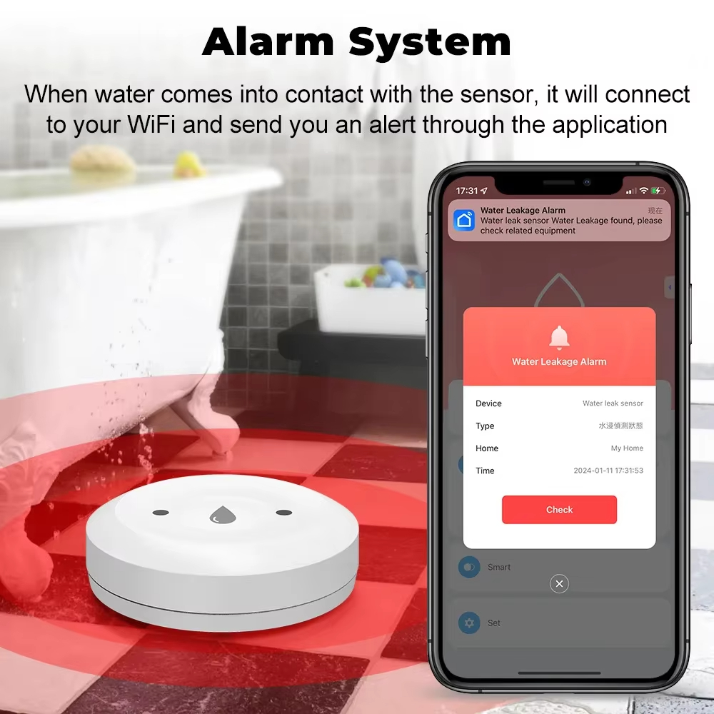 Detector de Vazamento de Água  - Smart Home Zigbee 3.0 avaliação e preço