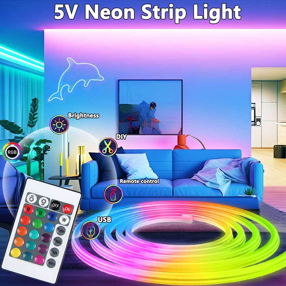 Fita de LED Neon RGB Inteligen - Smart Power Strip avaliação e preço