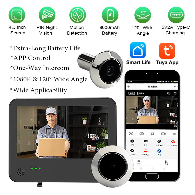 Câmera de Vídeo com Campainha  - Video Doorbell avaliação e preço