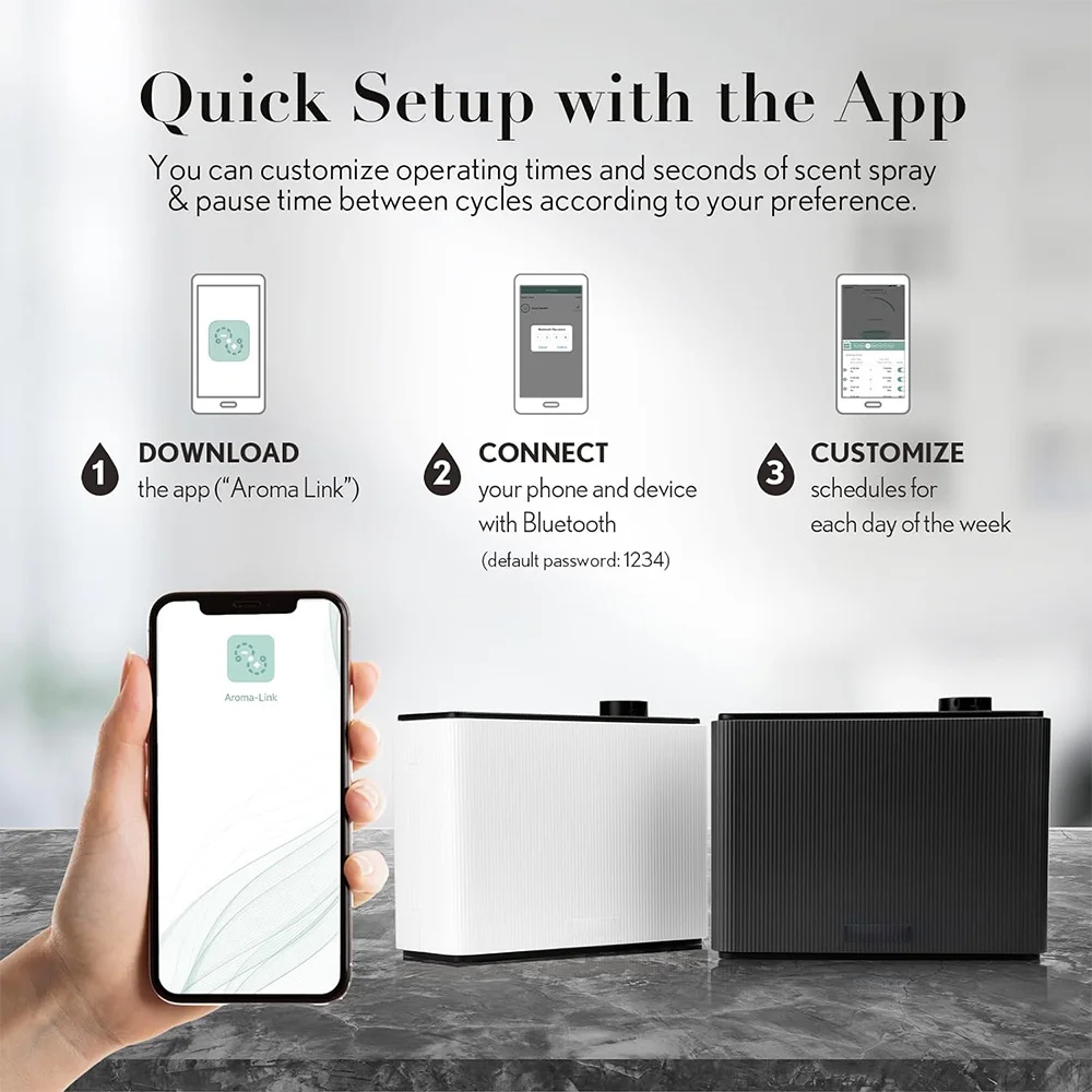 Difusor de Aroma NAMSTE 800ML  - Smart Home Hvac avaliação e preço
