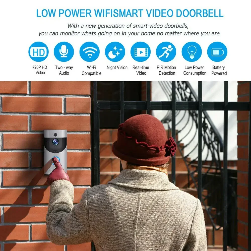 Câmera de Campainha Sem Fio WI - Smart Home Cctv avaliação e preço