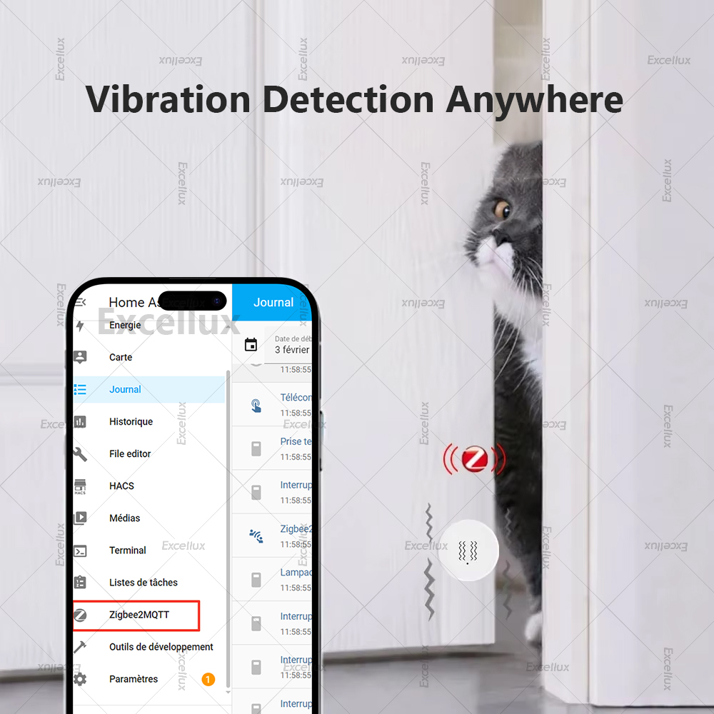 Zigbee 3.0 sensor de vibração  - Smart Home Zigbee 3.0 avaliação e preço