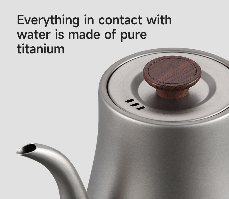 Chaleira elétrica de titânio p - Home Smart Kettle avaliação e preço