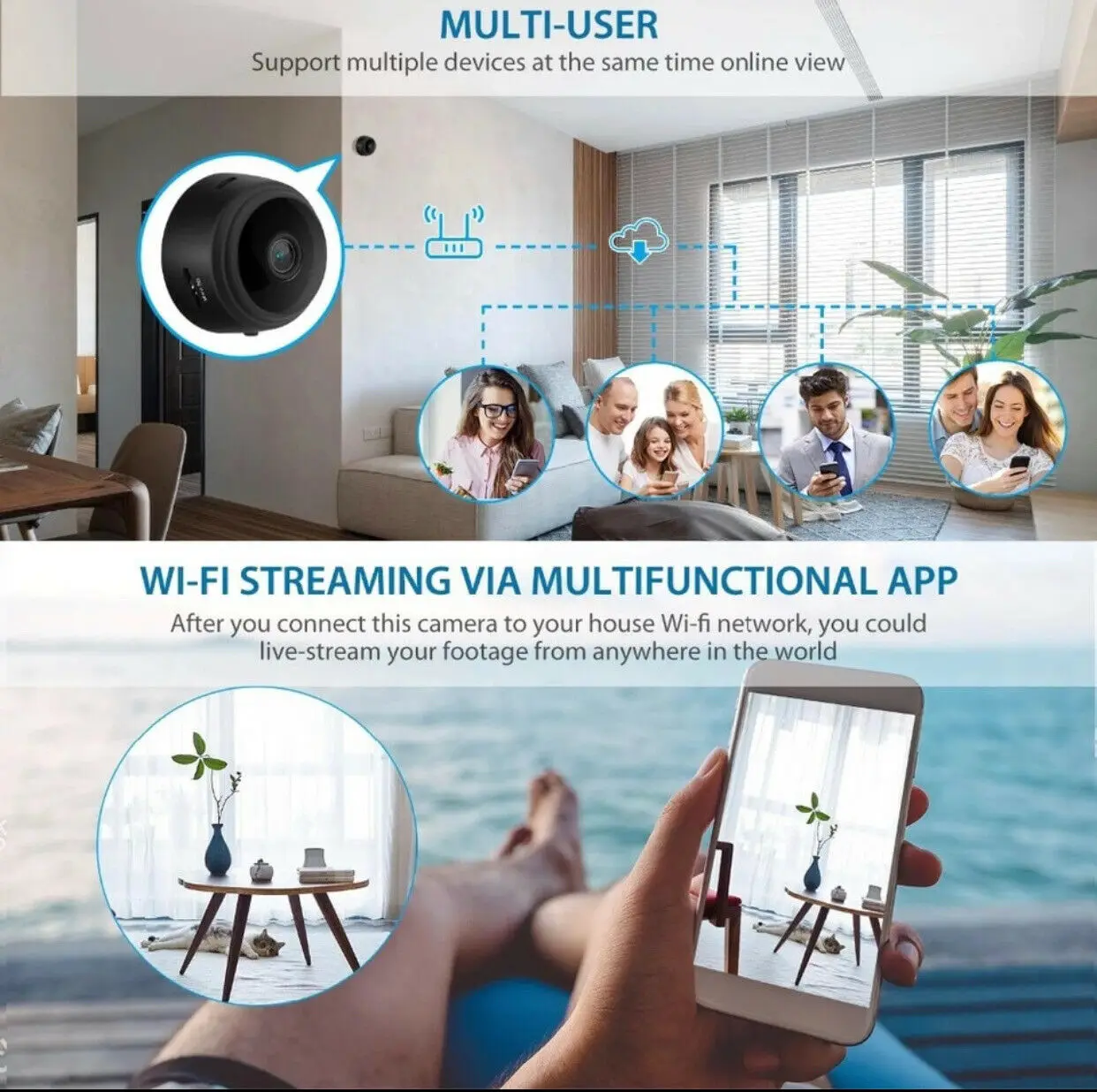 Hd 1080p mini câmera digital w - Smart Home Kamera avaliação e preço