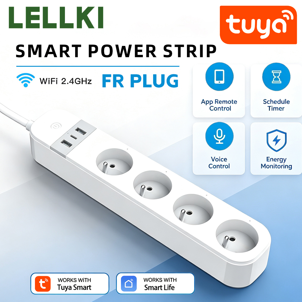 Tomada Inteligente LELLKI FR W - Smart Power Strip avaliação e preço