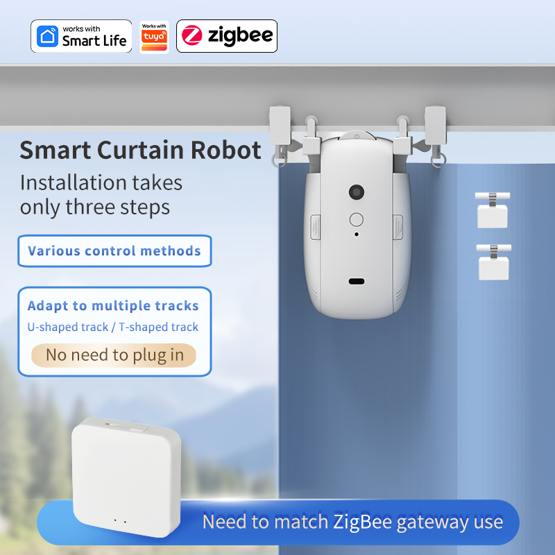 Zigbee inteligente cortina dri - Smart Home Elements avaliação e preço