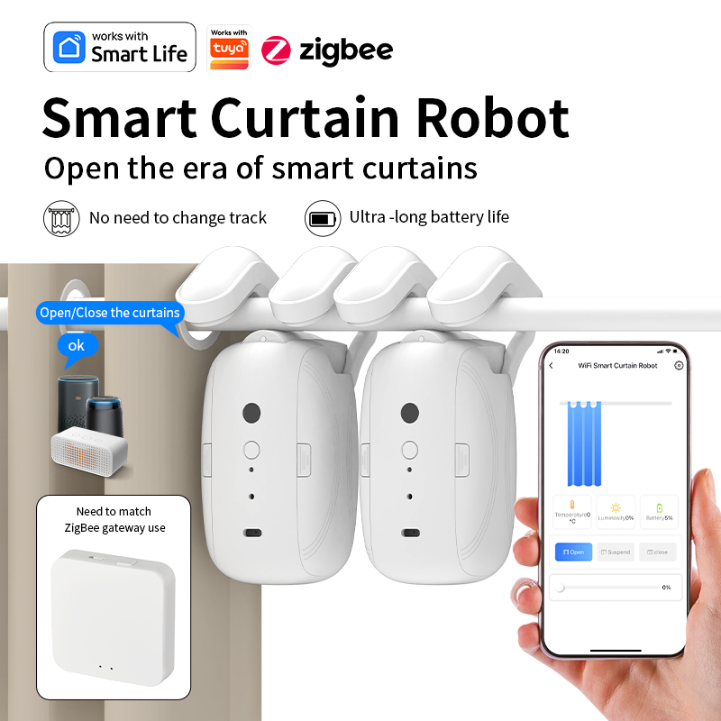 Zigbee inteligente cortina dri - Smart Home Elements avaliação e preço