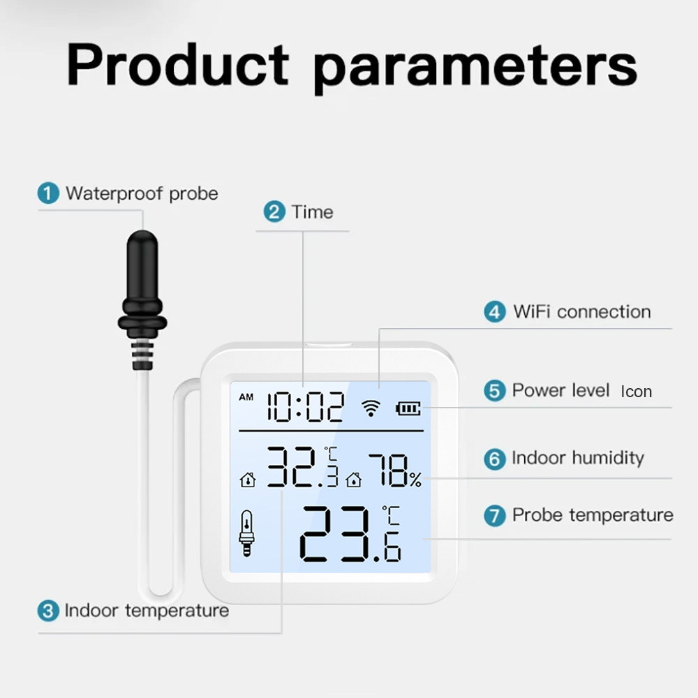 Sensor de Umidade e Temperatur - Smart Home Furniture avaliação e preço