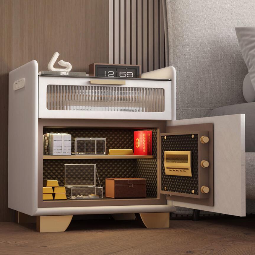 Mesa de cabeceira moderna e le - Smart Home Furniture avaliação e preço
