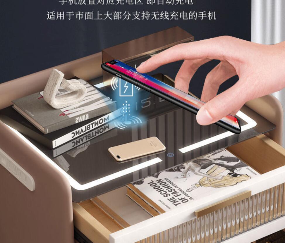 Mesa de cabeceira moderna e le - Smart Home Furniture avaliação e preço